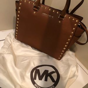 Michael Kors large Selma studded bag